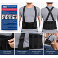 thumbnail image 3 of Faja de Trabajo Aksi con Tirantes Ajustables, Talla Mediana, 3 of 5