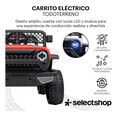 thumbnail image 3 of Carro Eléctrico Jeep Niño Montable Infantil Control Remoto Color Negro, 3 of 7