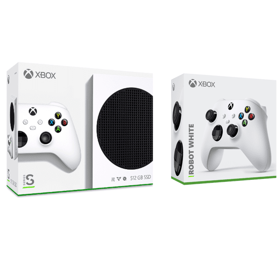 Consola Xbox Series S 512Gb + Control Inalámbrico blanco adicional