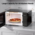 thumbnail image 4 of Horno microondas BLACK+DECKER EM0P04P11 31 L 1000 W negro, 4 of 8