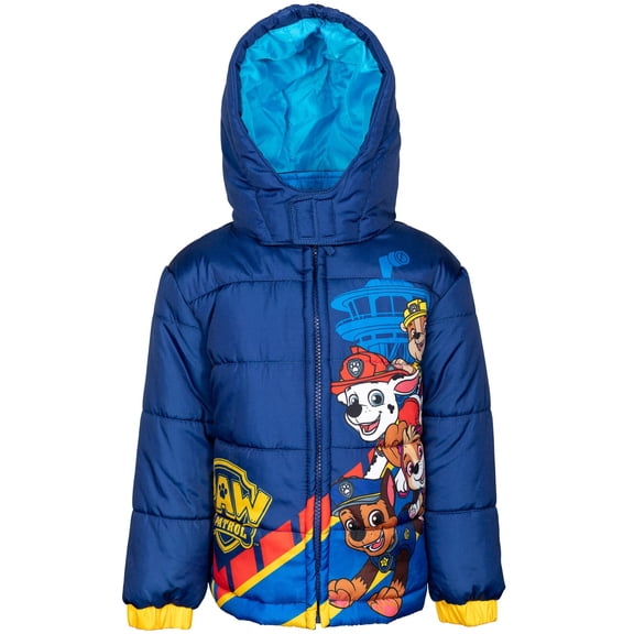 Abrigo de invierno acolchado para niños pequeños Paw Patrol Navy 6
