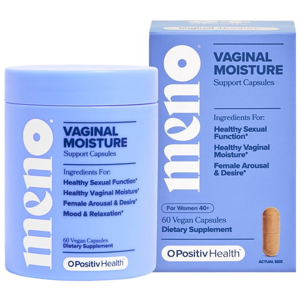 O Positiv MENO Suplemento para Humectación Vaginal 60 Cápsulas Veganas