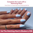thumbnail image 4 of Uñas postizas para pies Glamnetic 32 piezas - natural y brillante, 4 of 9