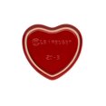 thumbnail image 4 of Soporte para cucharas Le Creuset, de gres, color cereza, en forma de corazón, 5,25 cm, 4 of 4