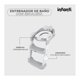 thumbnail image 3 of Entrenador de baño Infanti sweet bear con escalera gris, 3 of 8