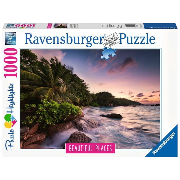 Rompecabezas Ravensburger 1000 pzs Isla Praslin Seychelles 70 x 50 cm