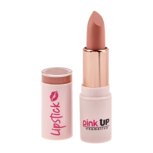Labial en barra Lipstick Mate Larga duración Pink Up crema