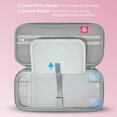 thumbnail image 3 of Funda protectora de viaje compatible con Nintendo Switch 2 con múltiples bolsillos para accesorios y juegos, 3 of 7
