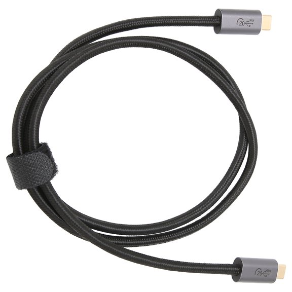 Cable de datos USB C 3.2 PD100W 8K60Hz Cable de datos USB C multifunción de 20 Gbps para teléfonos celulares, tabletas, computadoras portátiles, 100 cm/39,4 pulgadas