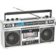 thumbnail image 5 of Radiocasetera QFX Silver Bluetooth con Conversión a MP3 y Ecualizador de 3 Bandas Am/Fm, 5 of 8