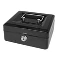 thumbnail image 1 of Caja Fuerte De Seguridad VIMI Para Dinero Con Llaves Charola Removible Negro, 1 of 7