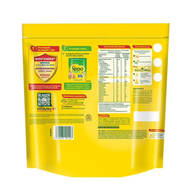 Imagen 2 de Alimento para niños Nido Kinder 1+ a partir de 1 año 2.1 kg