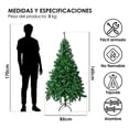 thumbnail image 2 of Arbol Pino De Navidad Verde 1.6m Armado Facil Con Soporte, 2 of 4