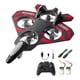 thumbnail image 1 of Avión de control remoto, avión de ala fija, modelo de caza, helicóptero ligero Rojo con 2 pilas, 1 of 8