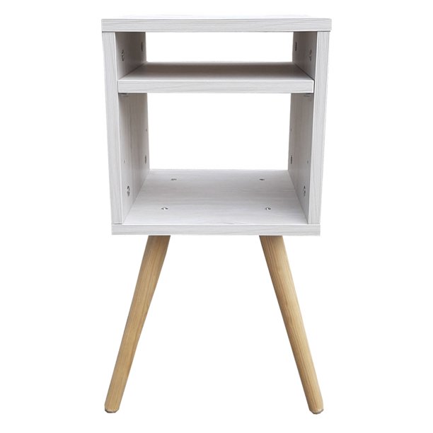 Buro Smart Hogare o Mesa De Noche Blanco Hogare Buro Smart Hogare