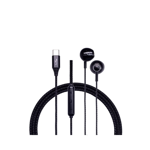 Audífonos In Ear, entrada USB C, Manos Libres con Micrófono Control de Música/Llamadas, Compatible c