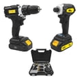 thumbnail image 1 of KitTaladro Y Atornillador De Impacto Inalámbrico 20V Con 2 Baterías Y Cargador TA-3012 High Power, 1 of 12