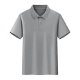 thumbnail image 5 of Conjunto de 3 piezas para niños y niñas: blusa de manga corta, uniforme escolar, camiseta deportiva, suave, transpirable, informal y bonita, como se muestra en la imagen, paquete de 3, de 2 a 15 años., 5 of 5