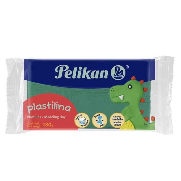 Plastilina Pelikan Verde Marqueta para Dar Forma a Tus Ideas