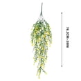 thumbnail image 3 of Flores Artificiales Colgantes LADIGASU Enredadera de Plástico Eucalipto Simulado, 3 of 4