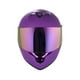 thumbnail image 3 of Casco Integral DOT Racer Morado Mate M, 3 of 5
