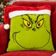 thumbnail image 4 of Cojin Grinch Navideño Gorro Santa Claus Cuadrado 40x40, 4 of 5