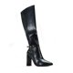 thumbnail image 3 of OY024 Bota Tacon alto tubo alto con hebilla Negro Talla 26 - Marca May, 3 of 4