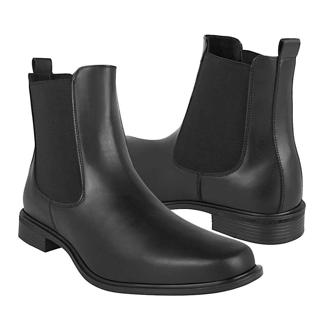 BOTINES CABALLERO STYLO 8501 SIMIPIEL NEGRO Stylo  8501