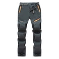 thumbnail image 2 of Ceisia Gift Men's Winter Casual Pants - Faddish Solid Patchwork Sports Zipper Pockets Trousers, 2 of 3