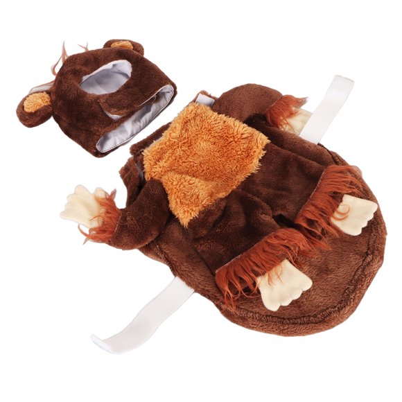 Traje De Gato Para Cosplay, Disfraz De Fiesta Para Mascota De Felpa Suave, Apariencia De Mono Con Tocado Para Fiesta Al Aire Libre
