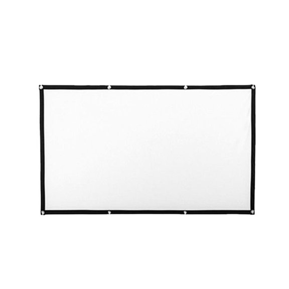 Pantalla de proyección suave de 60'' para cine en casa, proyección de películas, 16:9, nueva 60 pulgadas