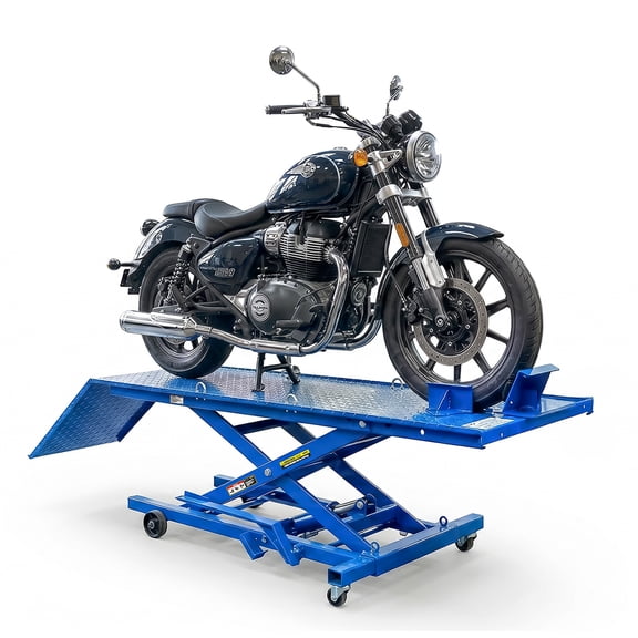 Rampa Hidráulica para motocicletas 900 lbs 400 kg Hantec