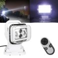 thumbnail image 3 of Lámpara de trabajo impermeable del reflector del control remoto blanco de la luz LED 60W para el yate del coche SUV, 3 of 10