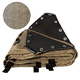 thumbnail image 1 of Malla Sombra 5x4 Mts Beige Reforzada 90% INMATMEX  Malla Sombra Raschel Color beige Medida 4x5 90% Con vinil y refuerzos con PVC, 1 of 8