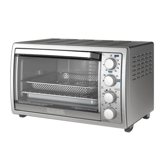 Horno freidora de aire Black & Decker Rostiza y fríe