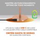 thumbnail image 5 of Lámpara de Mesa LED Portátil Recargable Luz Blanca Ajustable y Atenuable Táctil Tecnolite, 5 of 6