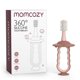 thumbnail image 1 of Cepillo de Dientes para Bebés Momcozy de Silicona Rosa 6 a 12 Meses, 1 of 7