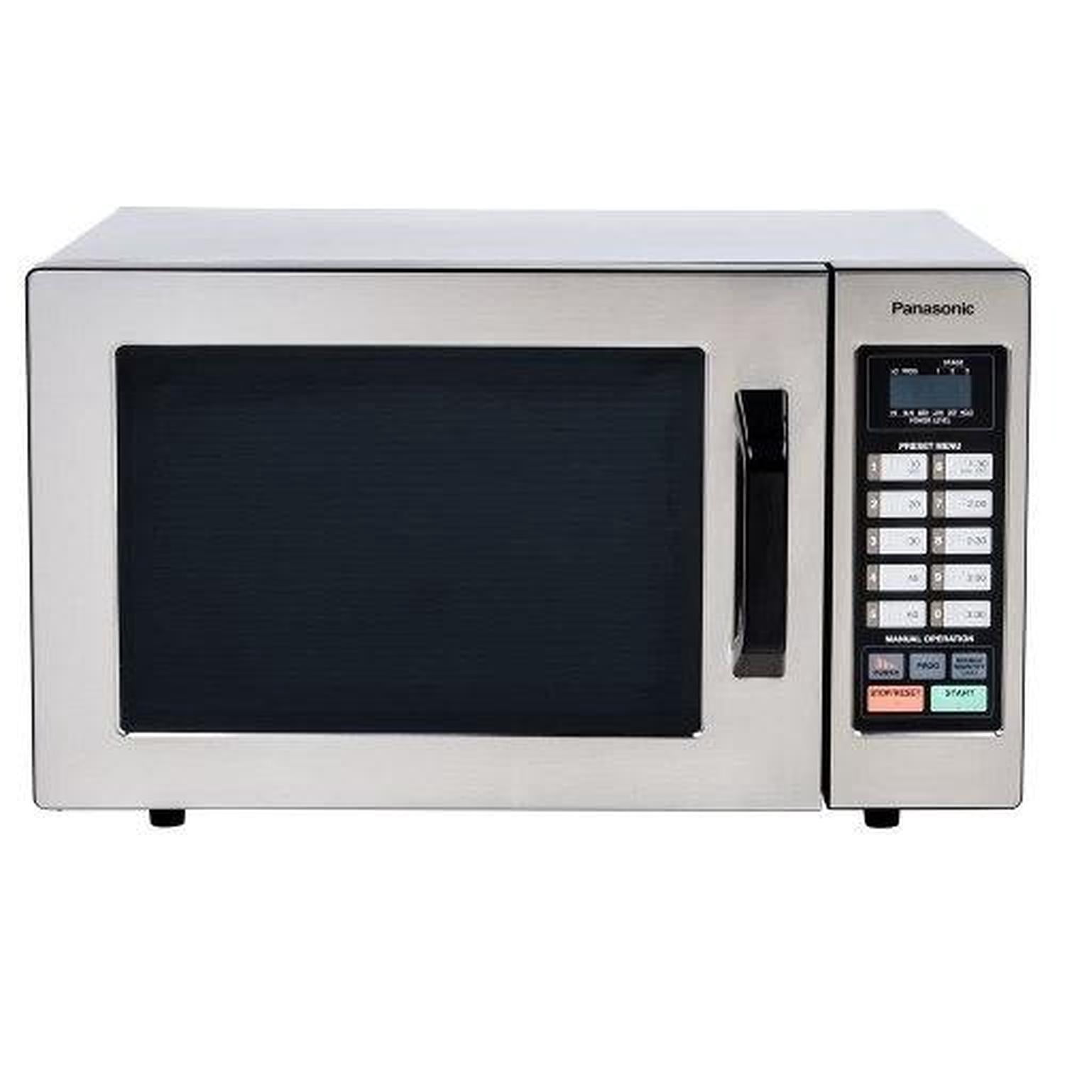 Horno de Microondas Panasonic Ne1054f 8 P3 Semi Industrial gris