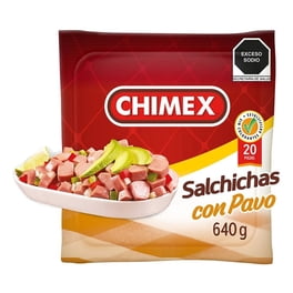Salchicha de pavo Chimex 20 pzas 640 g