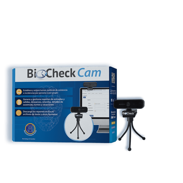 BioCheck CAM, reconocimiento facial para 30 empleados