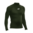 thumbnail image 2 of Playera Deportiva Manga Larga Unisex ZAPARI Licra Deportiva Verde Oscuro G, 2 of 8