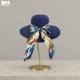 thumbnail image 2 of Sombrero de Playa Con Liston Para Mujeres Ala Ancha 42 cm azul marino, 2 of 6