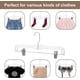 thumbnail image 3 of Perchas para pantalones con pinzas House Day plástico Paquete de 12 transparentes 14 pulgadas, 3 of 8