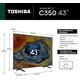 thumbnail image 3 of TELEVISOR MARCA TOSHIBA MODELO 43C350NM 4K, 3 of 3