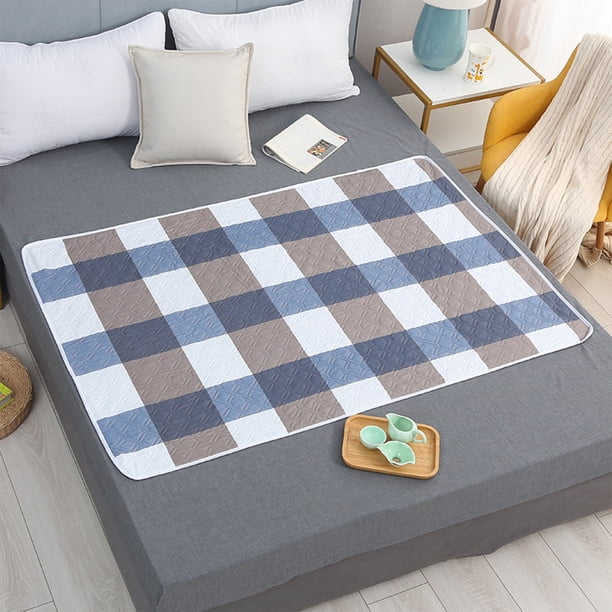 Protector de cama impermeable y lavable para incontinencia de ancianos, uso menstrual