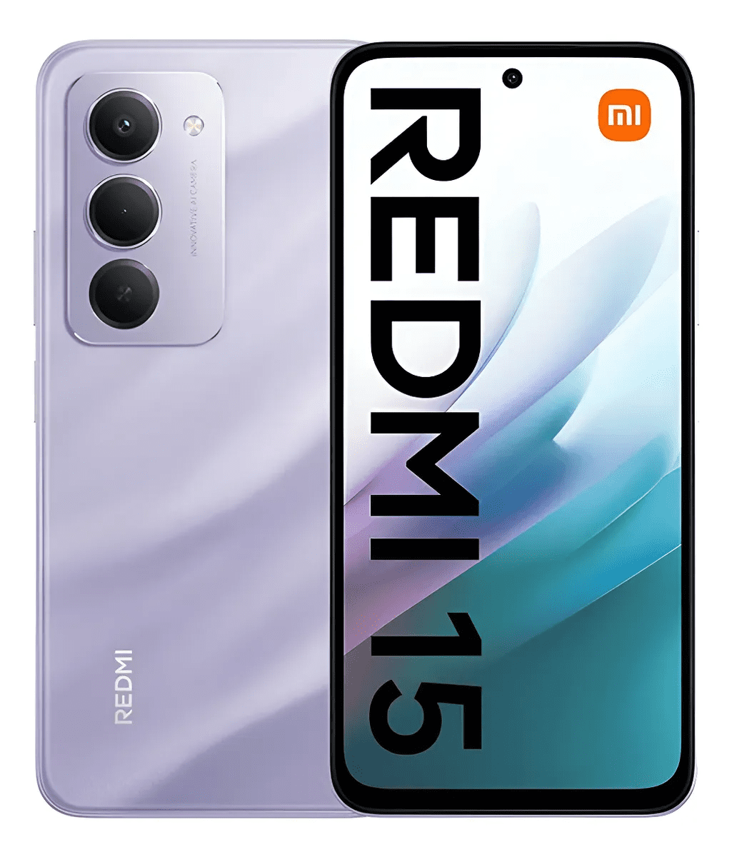 Redmi 15 256GB ROM 8GB RAM 4G Pantalla 6.9" FHD 50MP Lila
