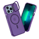 thumbnail image 1 of Funda Case Carcasa Tornasol Color Morado Con Soporte Premium Para iPhone 13 PRO Compatible Con Magsafe, 1 of 7