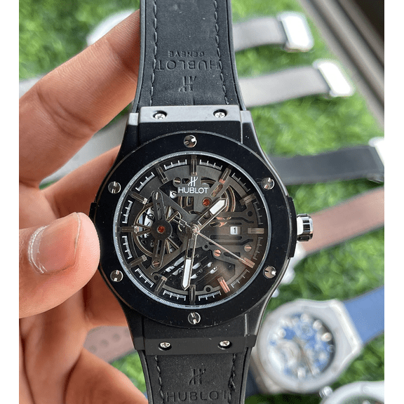 RELOJ PARA CABALLERO DE LUJO COLOR NEGRO