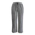 thumbnail image 1 of Pantalón George para Dama, con Bolsas y Jareta Gris Talla G, 1 of 4