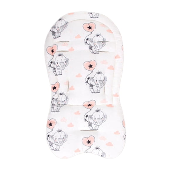 Inserto para asientos de coche para bebés, almohadilla para silla alta, soporte corporal portátil, cojín para cochecito Elefante